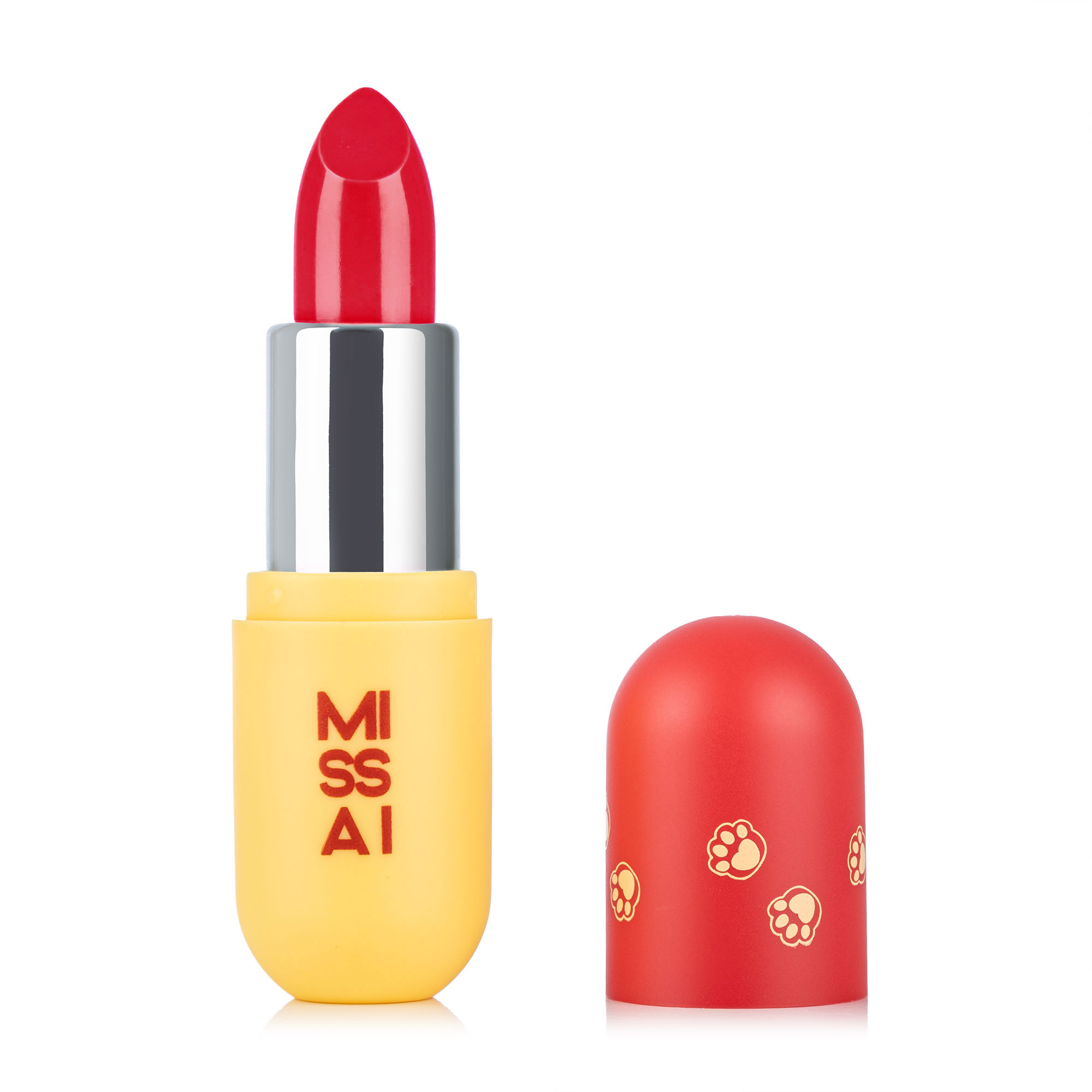 Помада-бальзам для губ Missai Natural Tone Lipstick-Balm 2 Червоний, 4 г