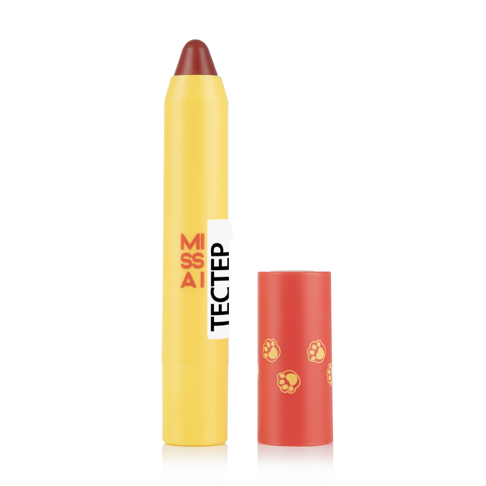 Помада-бальзам для губ Missai Slip on тон 4, 2.5 г (Тестер)